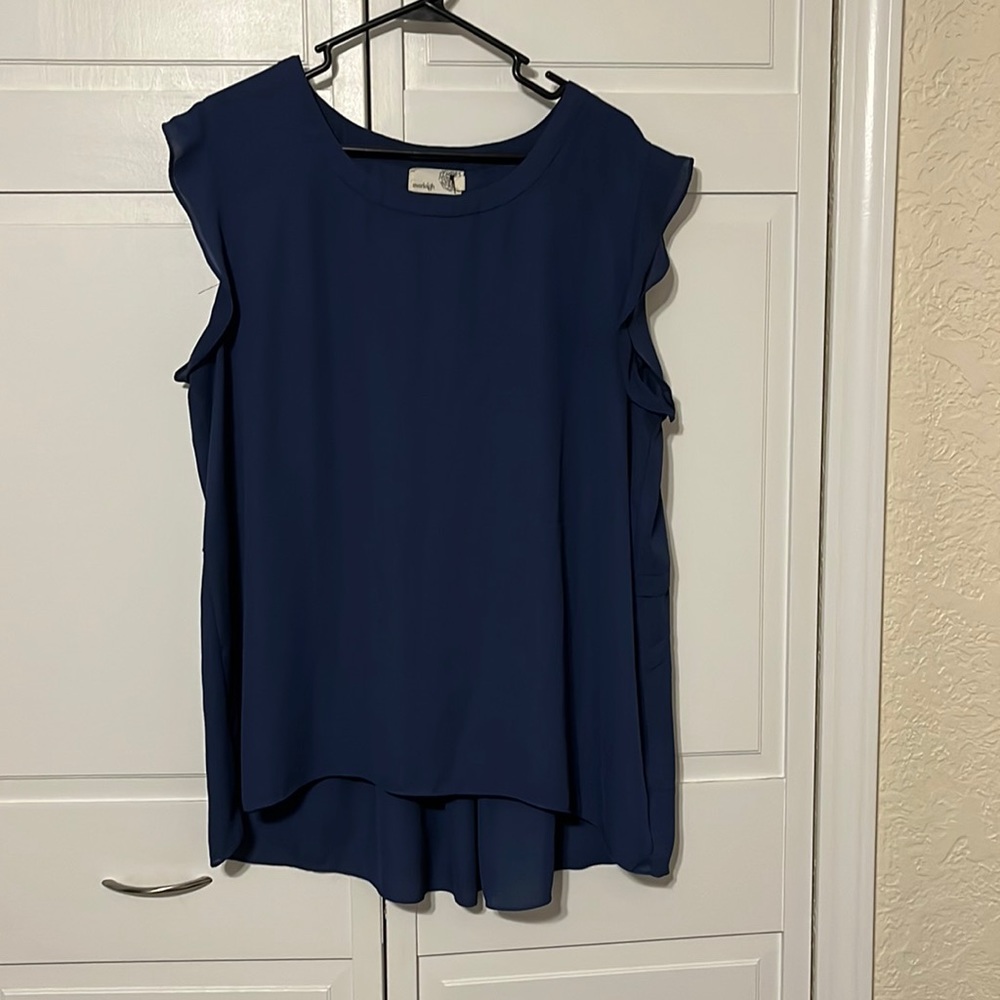 Sleeveless blouse